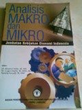 Analisis makro dan mikro: jembatan kebijakan ekonomi Indonesia (2006)