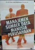 Manajemen sumber daya manusia perusahaan