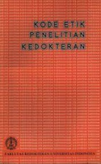 Image of Kode Etik Penelitian Kedokteran