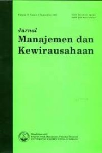 Image of Online :Jurnal Manajemen Kewirausahaan (Online Jurnal Magister Manajemen)