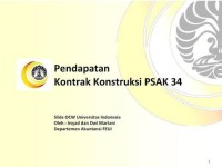 Image of PSAK No. 34 (revisi 2010): Kontrak Konstruksi