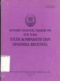 Image of Kongres Nasional Sejarah 1996 subtema pemikiran dan analisis teks sejarah I