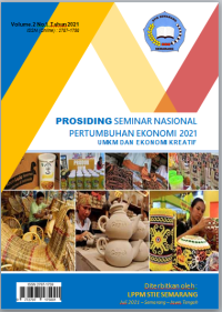 Image of Seminar Nasional Pertumbuhan Ekonomi 2021 - Ekonomi Kreatif dan UMKM (Prosiding Magister Manajemen)