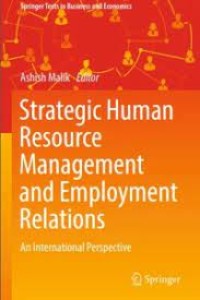 Image of Strategic Human Resource Management and Employment Relations: An International Perspective (e-Book Magister Manajemen)
