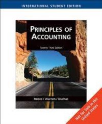Image of Principles of Accounting (International Student Edition)